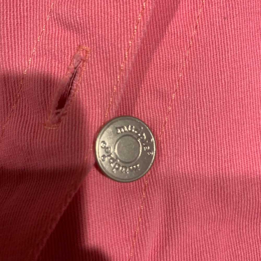 Mud Pie M/L Pink Shacket - Picture 5 of 5